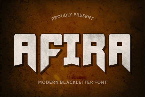 Afira: A Blackletter Font for Bold Branding