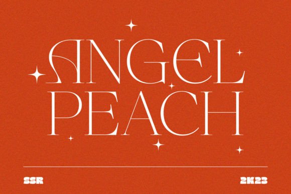 Angel Peach Serif Font Review for Branding Projects