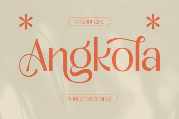 Angkola: A Stylish Serif Font for Your Brand’s Visual Upgrade