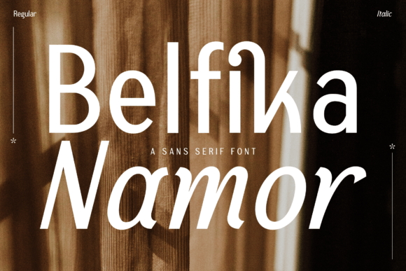 Belfika Namor Serif Font for Handmade Creations