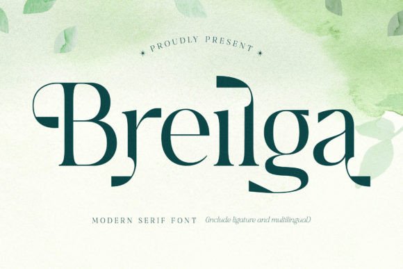 Breilga: A Serif Font That Elevates Digital Branding