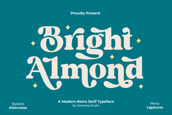 Bright Almond: A Serif Font with Timeless Elegance