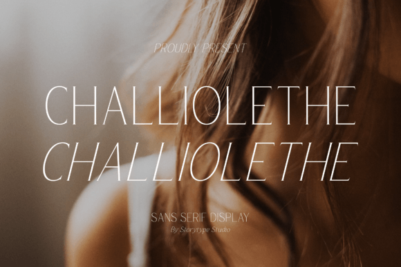 Challiolethe: A Serif Font with Modern Elegance