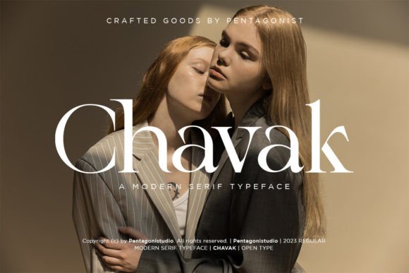 Chavak: The Serif Font That Elevates Your Campaigns