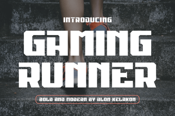 Gaming Runner Font for Bold Web Design