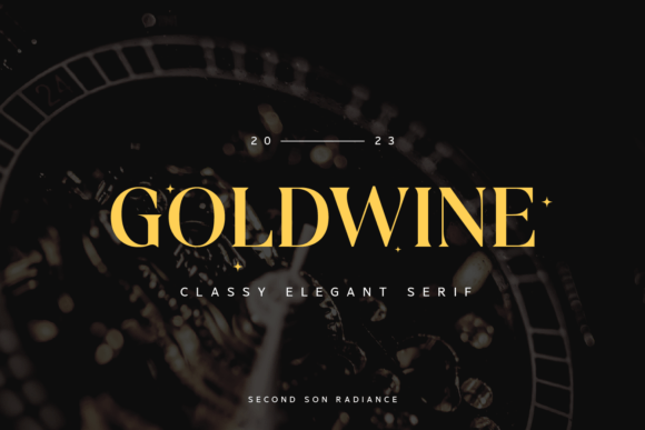 Goldwine: A Serif Font That Elevates Editorial Design
