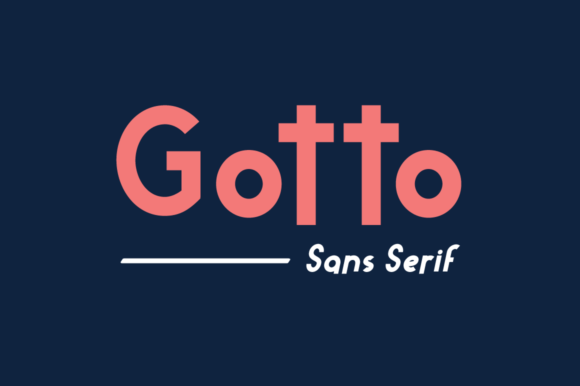 Gotto: The Modern Sans Serif Font That Elevates Your Campaigns