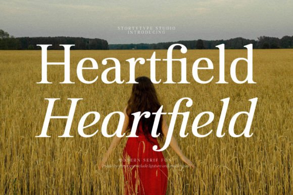 Heartfield Serif Font for Modern Web Design