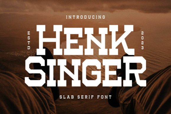 Henk Singer Slab Serif Font for Modern Web Design