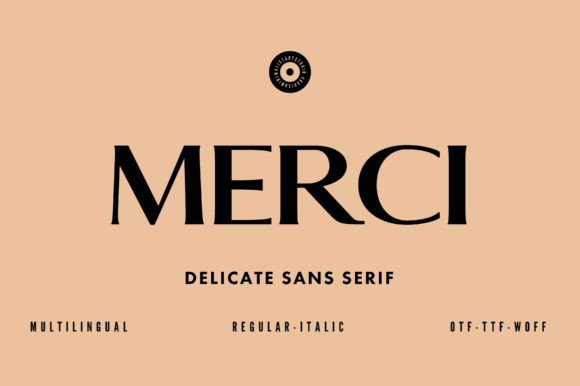 Introducing Merci – A Modern Sans Serif Font for Your Brand