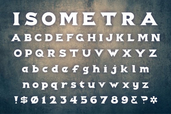 Isometra: A Modern Slab Serif for Bold Web Design