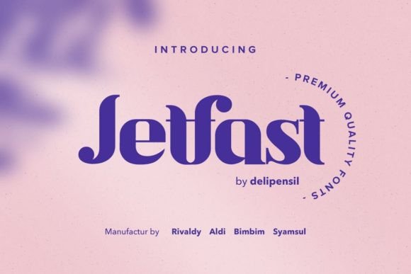 Jetfast Serif Font for Bold Branding and Marketing