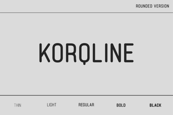 Korqline Rounded: A Modern Sans Serif for Editorial Elegance