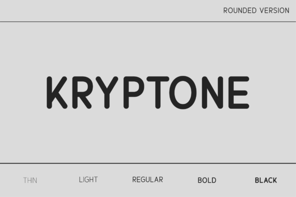 Kryptone Rounded: A Font That Elevates Branding with Softness and Style
