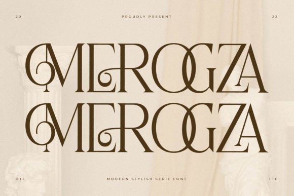 Merogza Serif Font for Handmade Creations