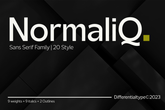 Normaliq: A Modern Sans Serif Font for Professional Branding