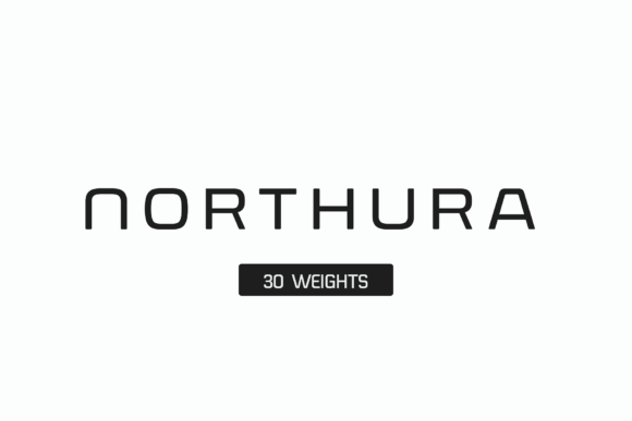 Northura: A Modern Sans Serif for Branding Projects
