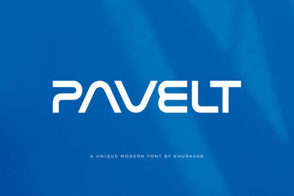 Pavelt: A Modern Sans Serif Font for Clean Branding