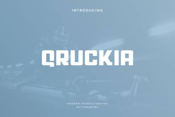 Qruckia: A Modern Sans Serif for Bold Design Statements