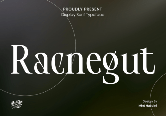 Racnegut Serif Font for Editorial Design