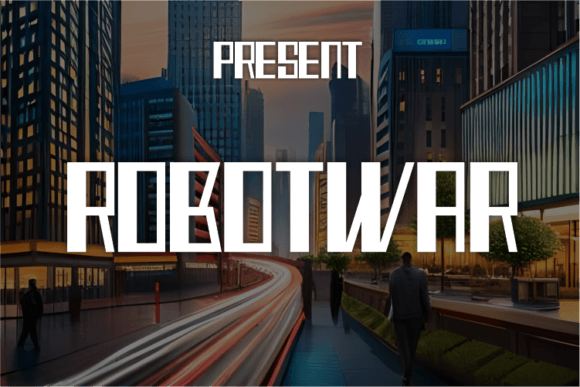 Robotwar Font: A Modern Sans Serif for Editorial Design