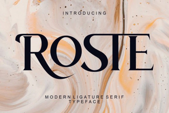 Roste: A Serif Font for Professional Branding