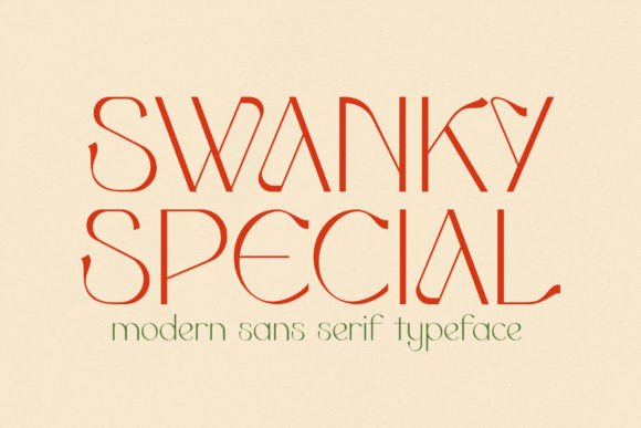 Swanky Special: A Modern Sans Serif for Campaign Creativity