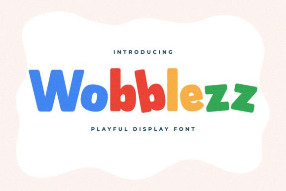 Wobblezz: A Modern Serif Font for Editorial Design