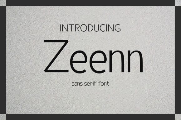 Zeenn: A Modern Sans Serif Font for Timeless Branding